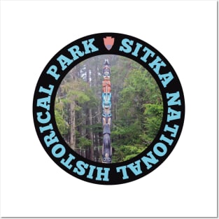 Sitka National Historical Park circle Posters and Art